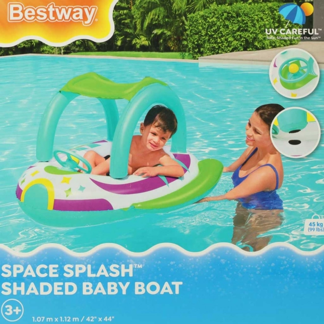 Bestway Aufblasbarer Schwimmring mit Lenkrad