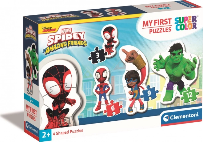 Clementoni Meine Ersten Puzzle Spidey Und Seine Erstaunlichen Freunde