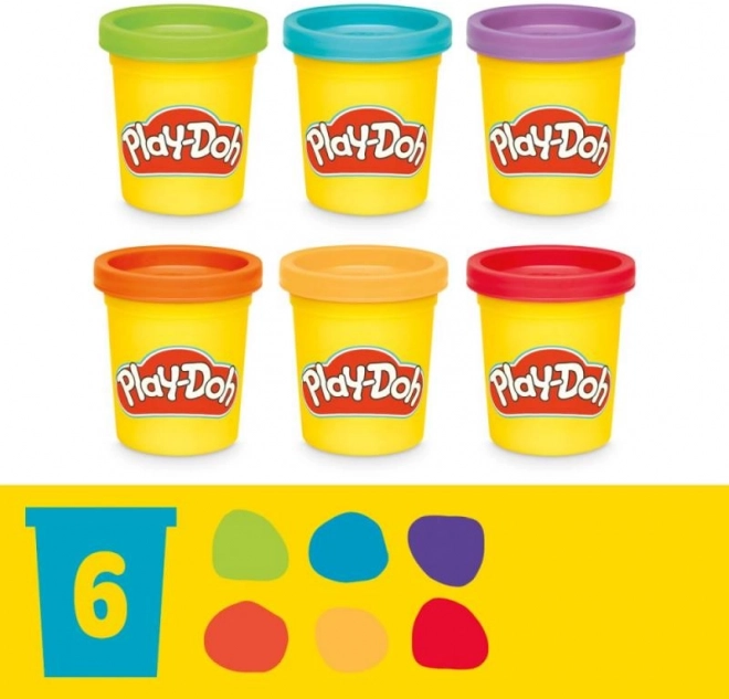 Play-Doh Formen und Farben Dino