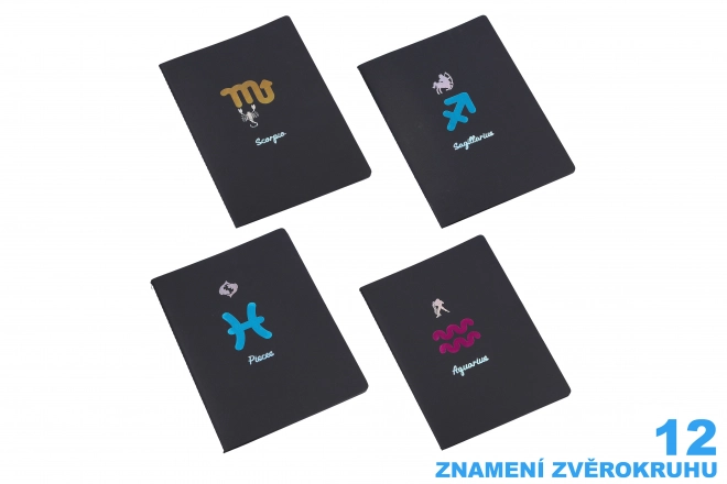 Notizbuch mit Zodiac-Design