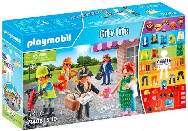 PLAYMOBIL My Figures: Berufe Figuren Set