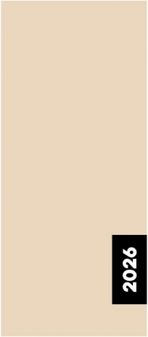 Monatskalender Beige 2026