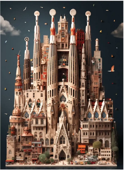 Puzzle Sagrada Familia 1000 Teile