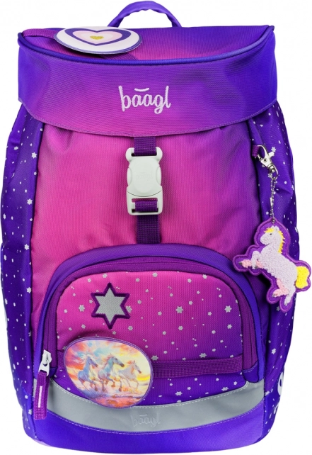 Schulrucksack Airy Pferde Herz