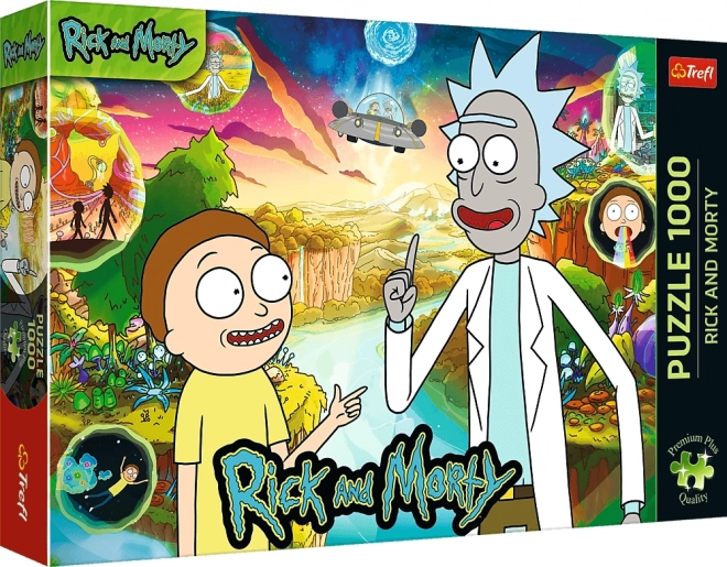 Trefl Puzzle Premium Plus: Rick und Morty 1000 Teile