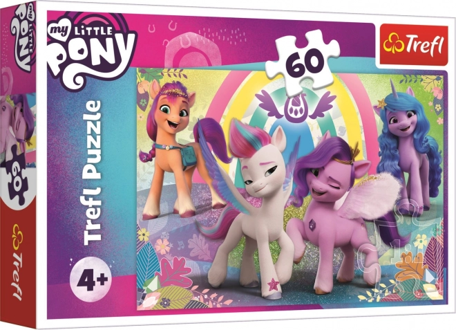 Puzzle My Little Pony: Süße Ponys 60 Teile