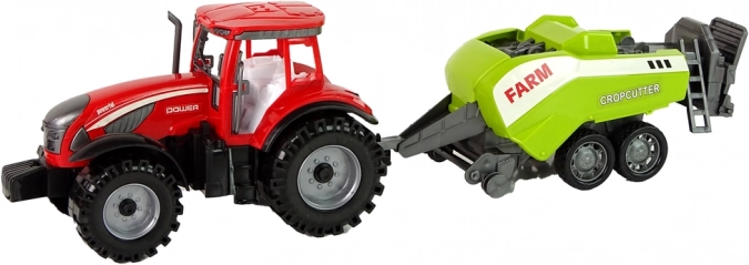 Realistische Sämaschine mit beweglichen Teilen