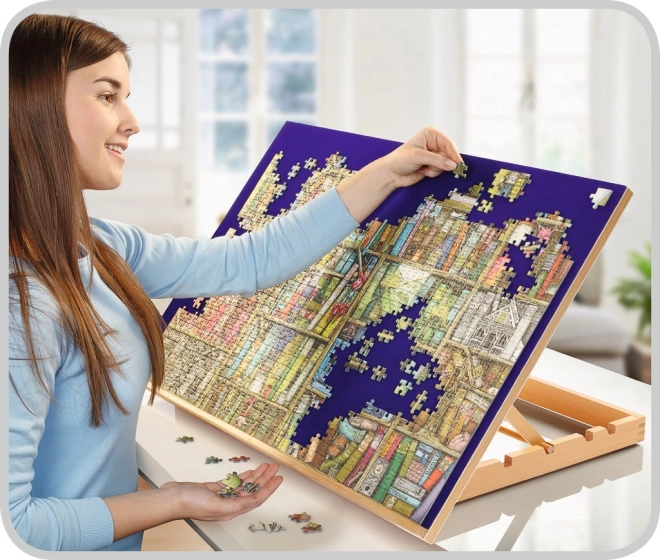 Stabile Fläche für bequemes Puzzeln