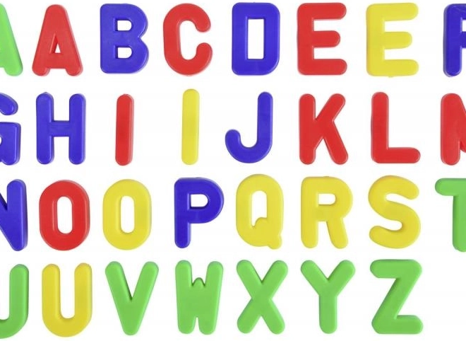 Magnetische Buchstaben A&F