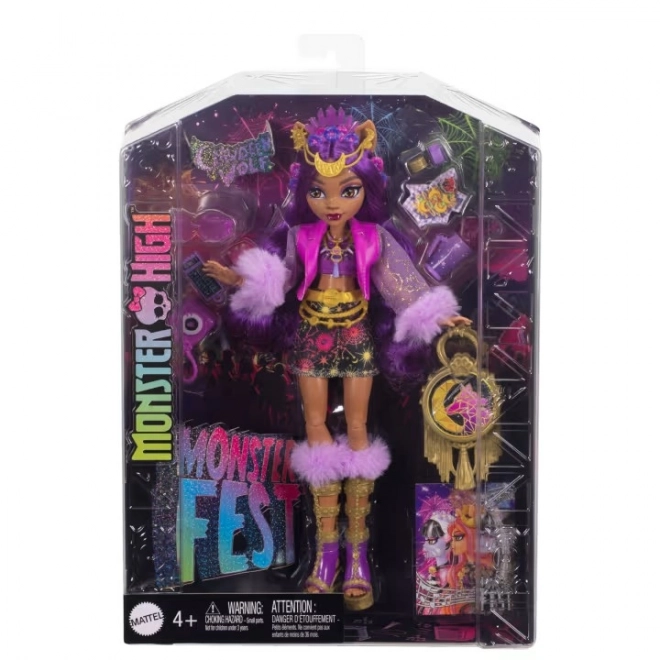 Barbie Clawdeen Monster Fest Puppe