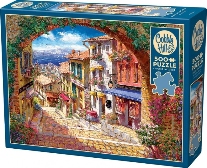 Cobble Hill Puzzle Gewölbter Durchgang nach Cagne 500 Teile