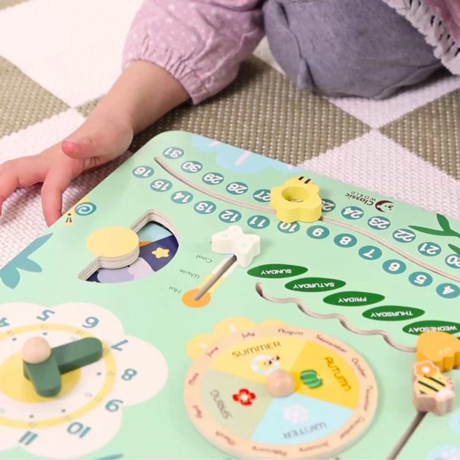 Holzlernkalender Mein Erster Kalender für Kinder