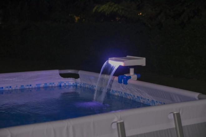 Wasserfontäne mit LED-Beleuchtung für Gartenpools BESTWAY