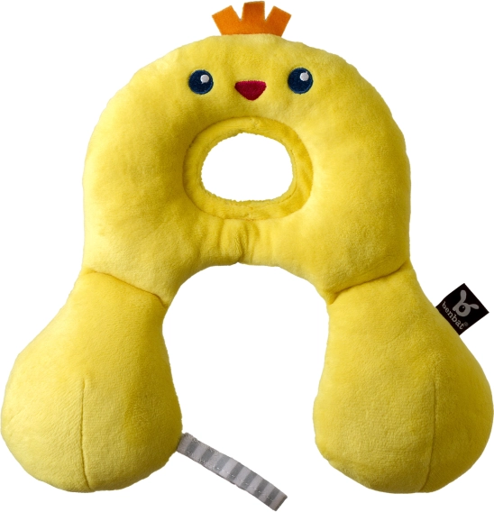 Nackenstützkissen mit Kopfstütze, Huhn 0–12 M