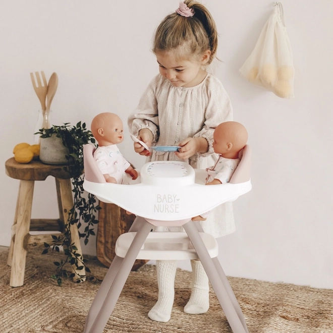Baby Nurse Doppelhochstuhl für Zwillinge