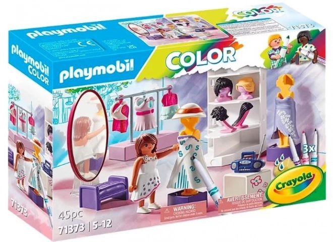 Mode-Designset mit PLAYMOBIL Color