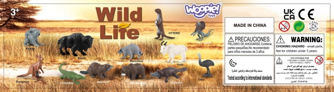 Woopie Set mit Figuren von Wilden Tieren