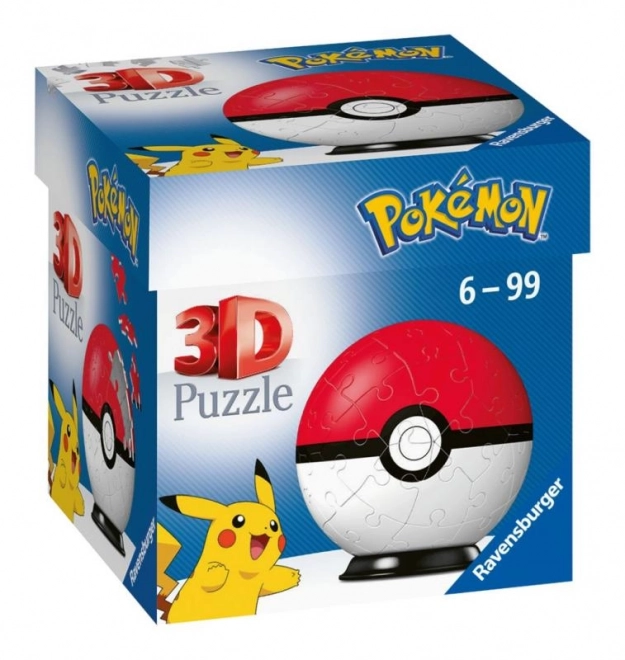 3D Puzzle-Ball mit Pokémon-Motiv