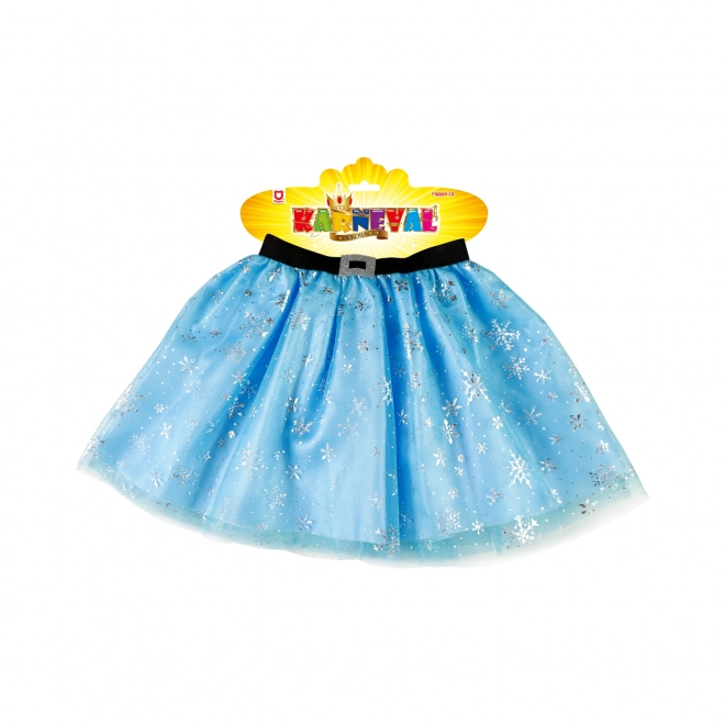 Winter Prinzessin Tutu Rock mit Schneeflocken