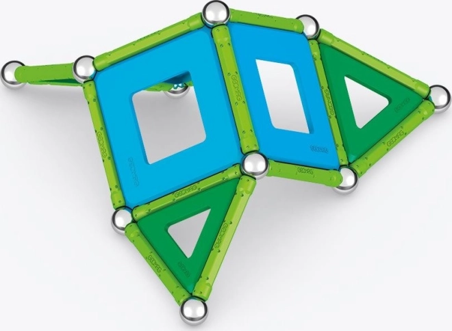 Klassische Konstruktionsmagnete Recycelt 52-teilig Geomag
