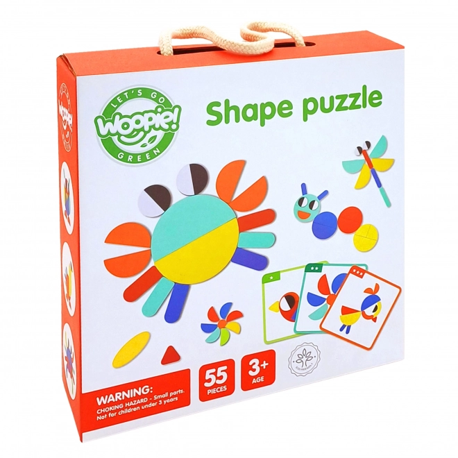Montessori Holzpuzzle 40 Muster Zum Nachbilden