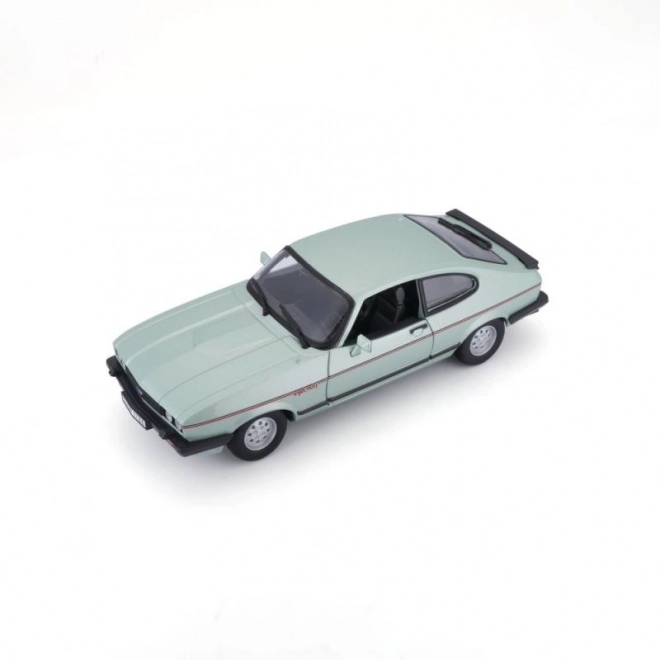 Bburago Ford Capri 1982 Modellauto hellgrün