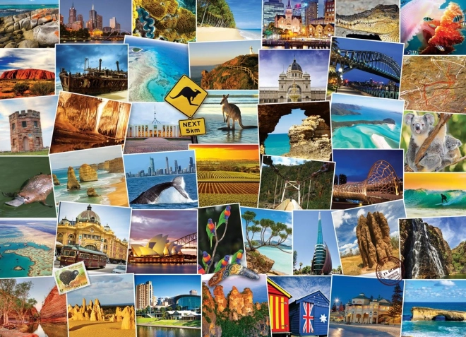 Puzzle Weltentdecker Australien 1000 Teile
