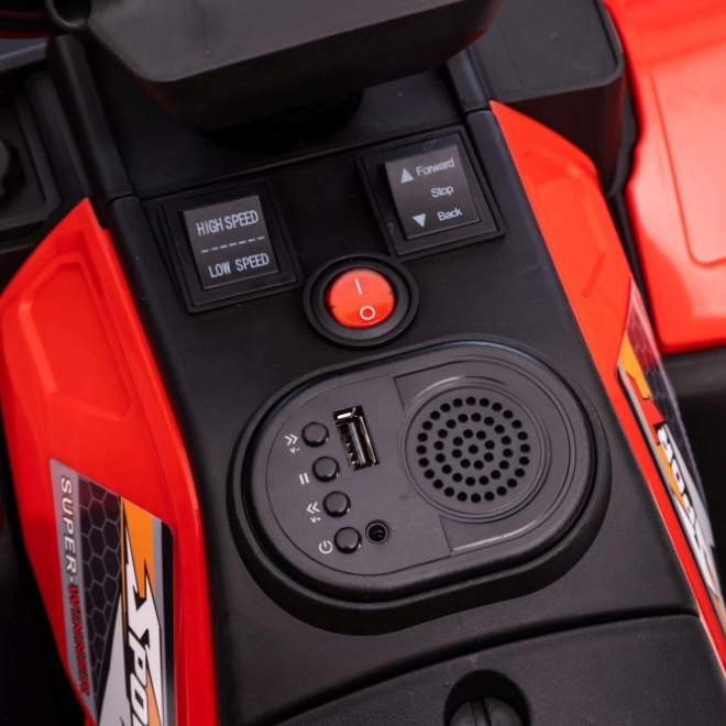 Elektrische Kinder-Quad JC915 – Rot