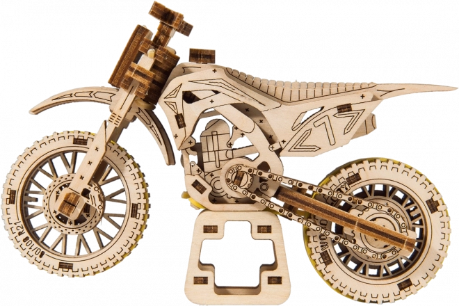 Holz 3D-Puzzle Motocross-Motorrad