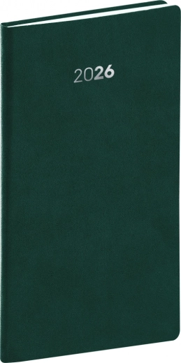 Taschenkalender Balakon grün 2026 9 x 15,5 cm