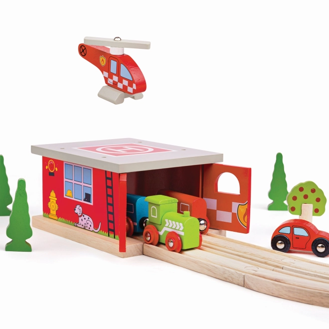 Bigjigs Rail Feuerwache