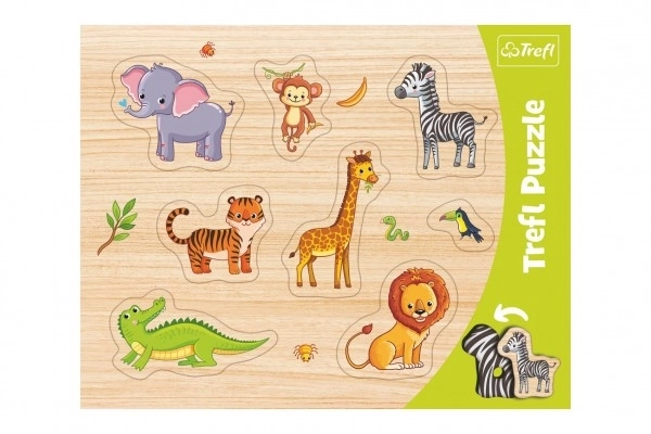 Trefl Safari Puzzle Einlegen