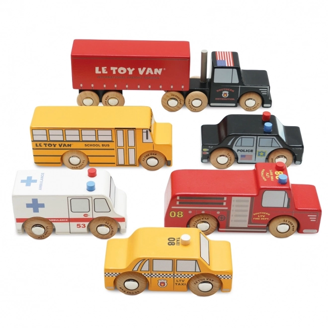 Le Toy Van New York Fahrzeug Set