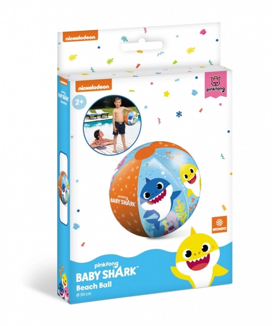 Baby Shark Aufblasbarer Ball