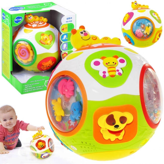 Interaktiver Krabbelball für Babys