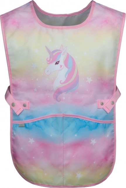 Kinder-Schürze Regenbogen Einhorn