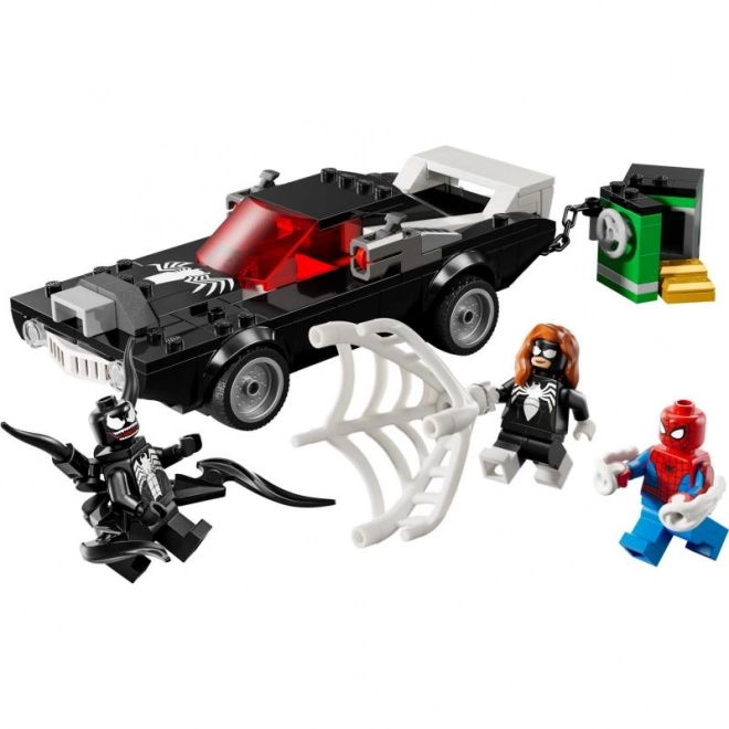 Spider-Man gegen Muskelauto Venom Baukasten