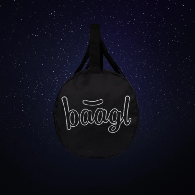 Schwarze Sporttasche BAAGL Hoop