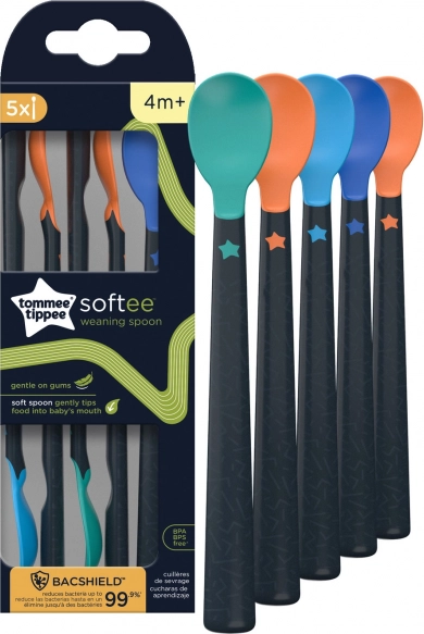 Softee 4m+ Löffel für die Kleinsten, 5 Stk.