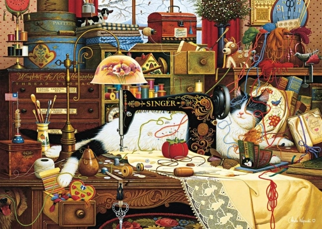 SCHMIDT Puzzle Maggie Unordnung 1000 Teile