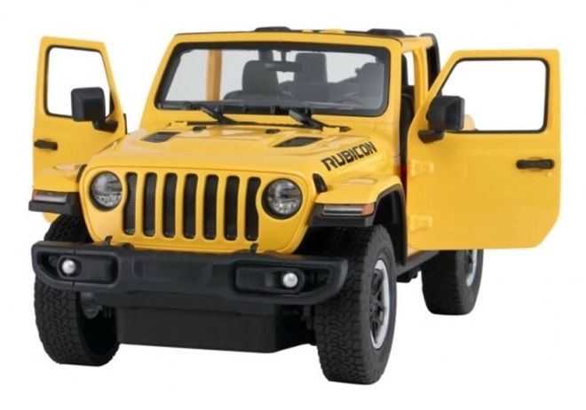 Auto R/C Jeep Wrangler Rubicon 1:14 Rastar – Gelb
