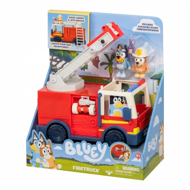 Bluey Feuerwehrwagen Figurenset