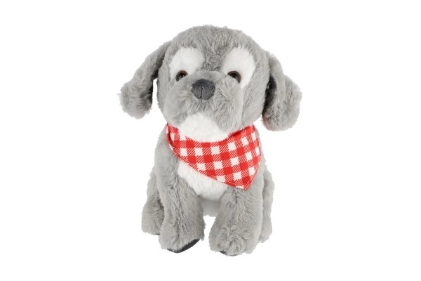 Kuscheltier Hund Azorek Grau 26 cm