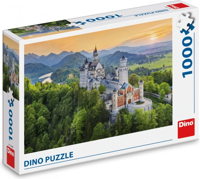 Puzzle Frühling Neuschwanstein 1000 Teile