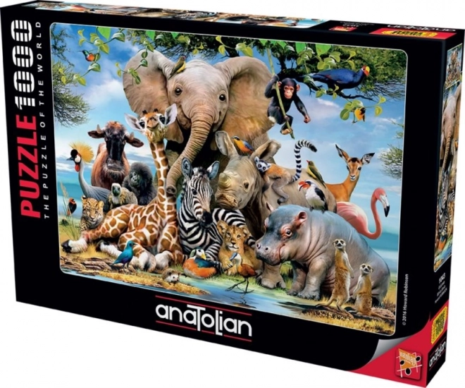 Anatolian Puzzle Afrikanisches Lächeln 1000 Teile