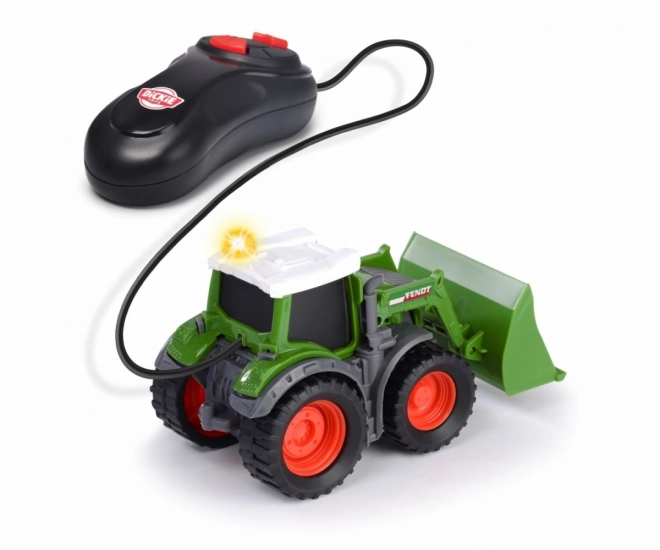 Dickie: Farm - Fendt Traktor mit Kabelsteuerung, 14 cm