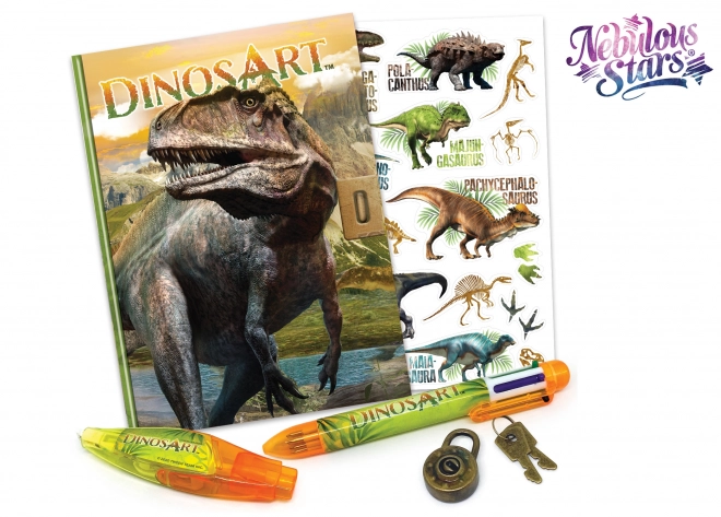 DinosArt Tagebuch mit Schloss