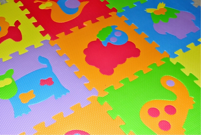 Puzzlespiel Tiere aus Schaumstoff