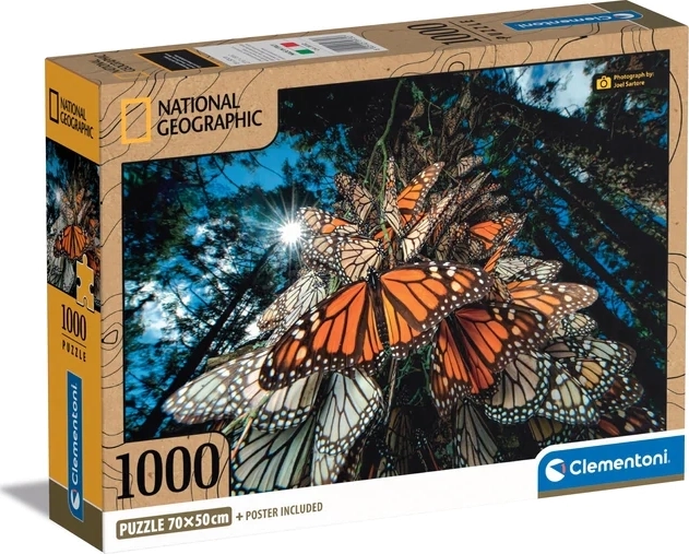 National Geographic Puzzle 1000 Teile Compact