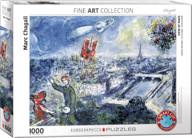 Eurographics Puzzle Blick auf Paris 1000 Teile